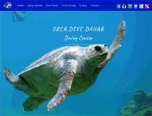 Tablet Screenshot of orcadivedahab.com